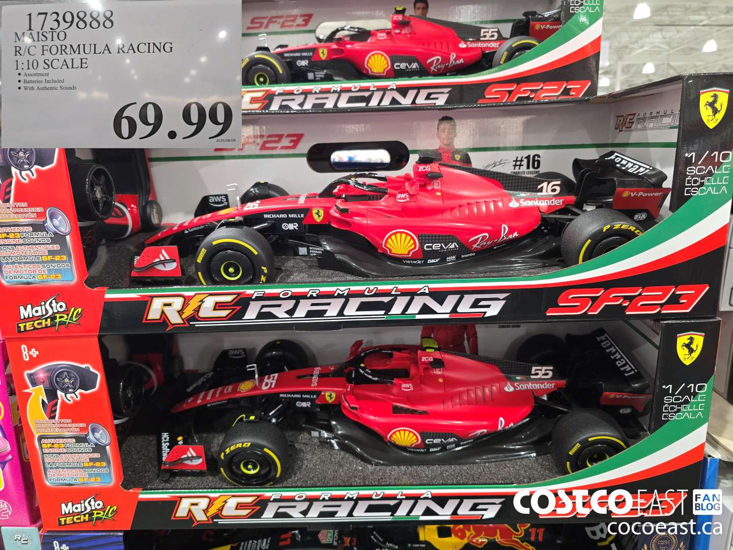 1739888 MAISTO R/C FORMULA RACING 1:10 SCALE $69.99