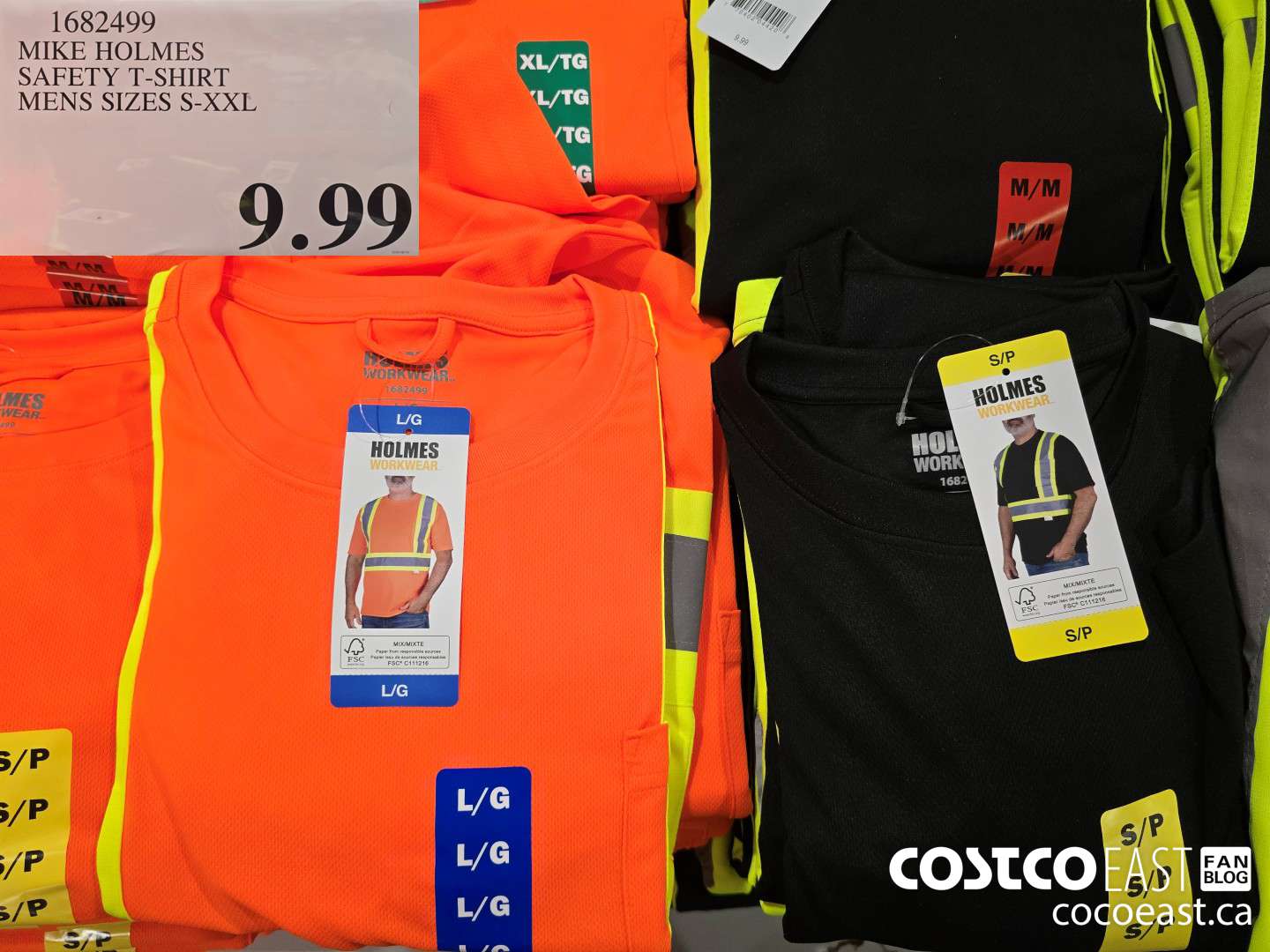 1682499 MIKE HOLMES SAFETY T-SHIRT MENS SIZES S-XXL $9.99