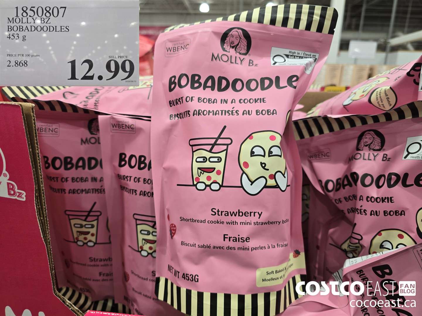 1850807 MOLLY BZ BOBADOODLES 453 g $12.99