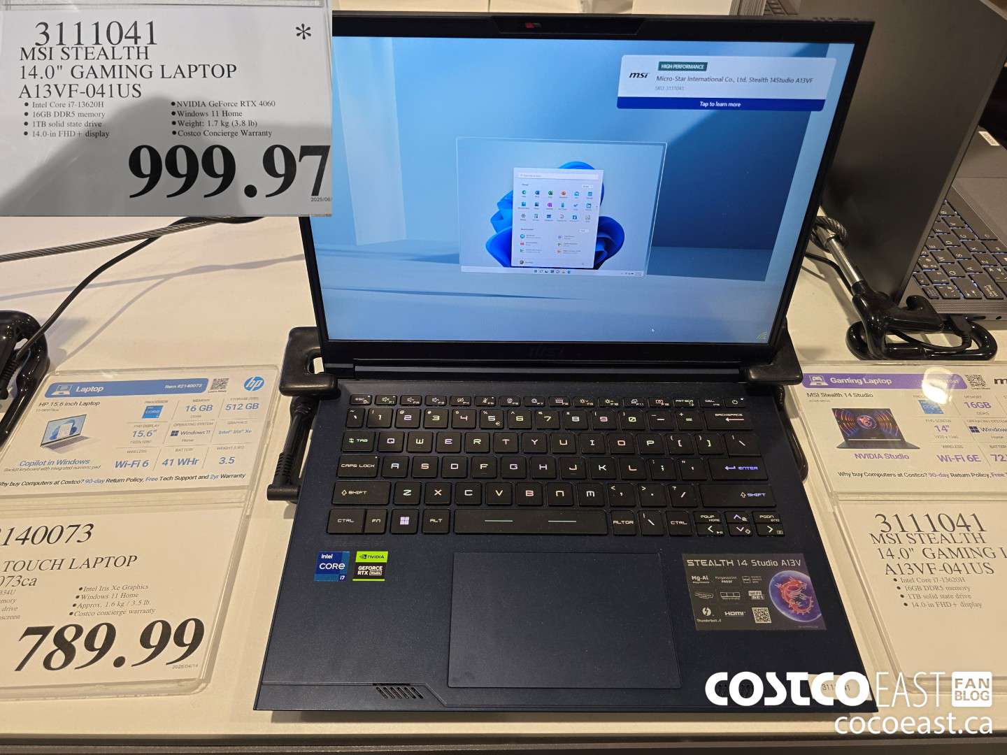 3111041 MSI STEALTH 14.0