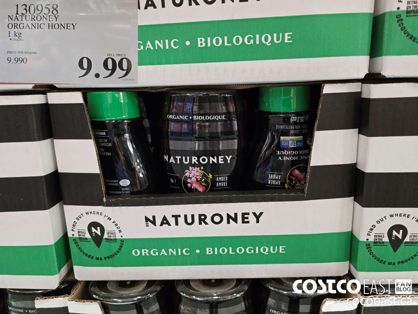 130958 NATURONEY ORGANIC HONEY 1 KG $9.99