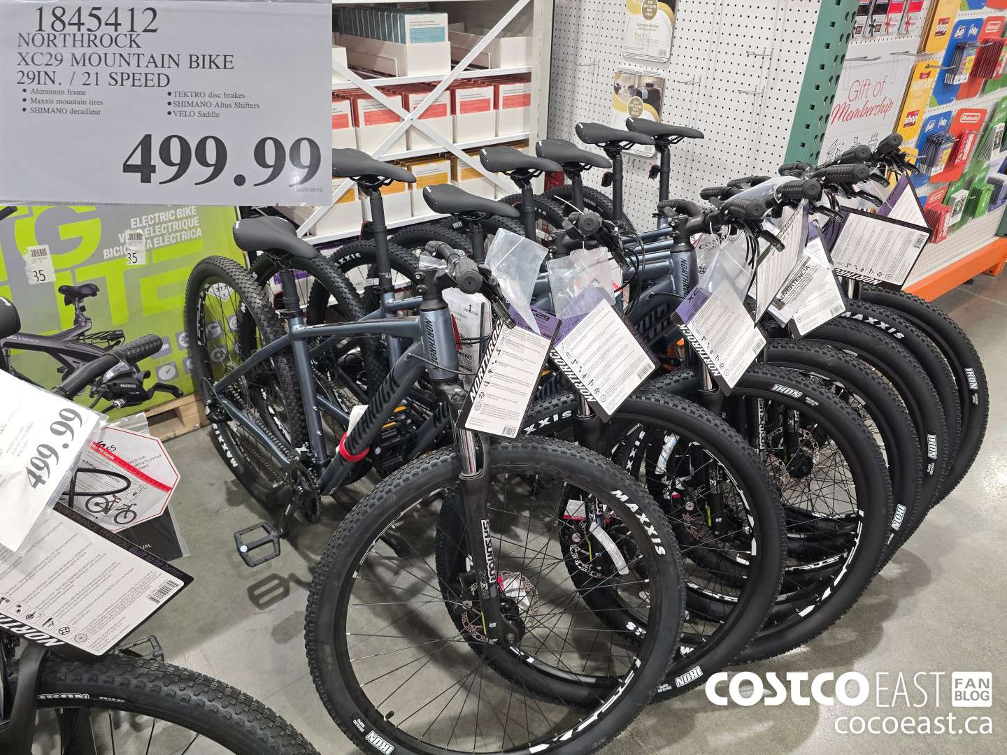 1845412 NORTHROCK XC29 MOUNTAIN BIKE 29 IN. / 21 SPEED $499.99