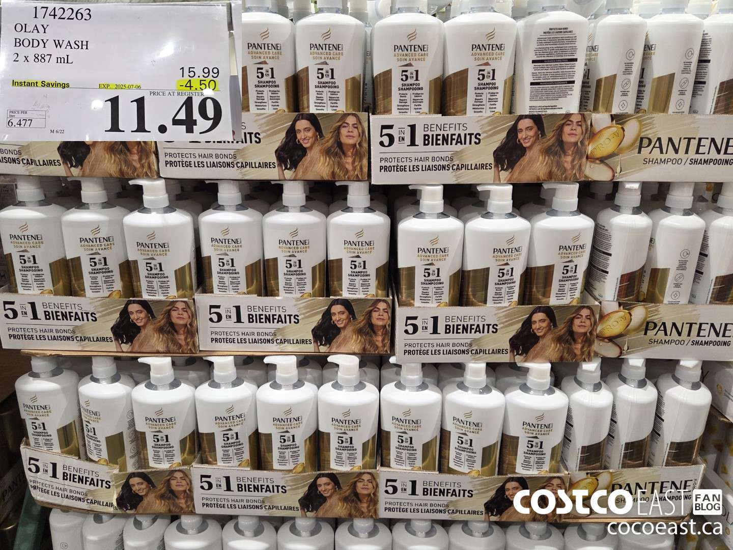 1742263 OLAY BODY WASH 2 X 887 mL ($4.50 INSTANT SAVINGS EXPIRES ON 2025-07-26) $15.99