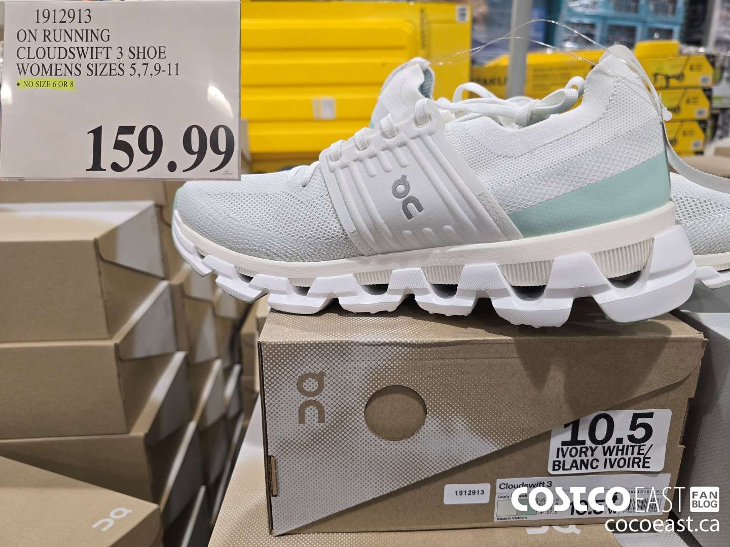 1912913 ON RUNNING CLOUDSWIFT 3 SHOE WOMENS SIZES 5,7,9-11 $159.99