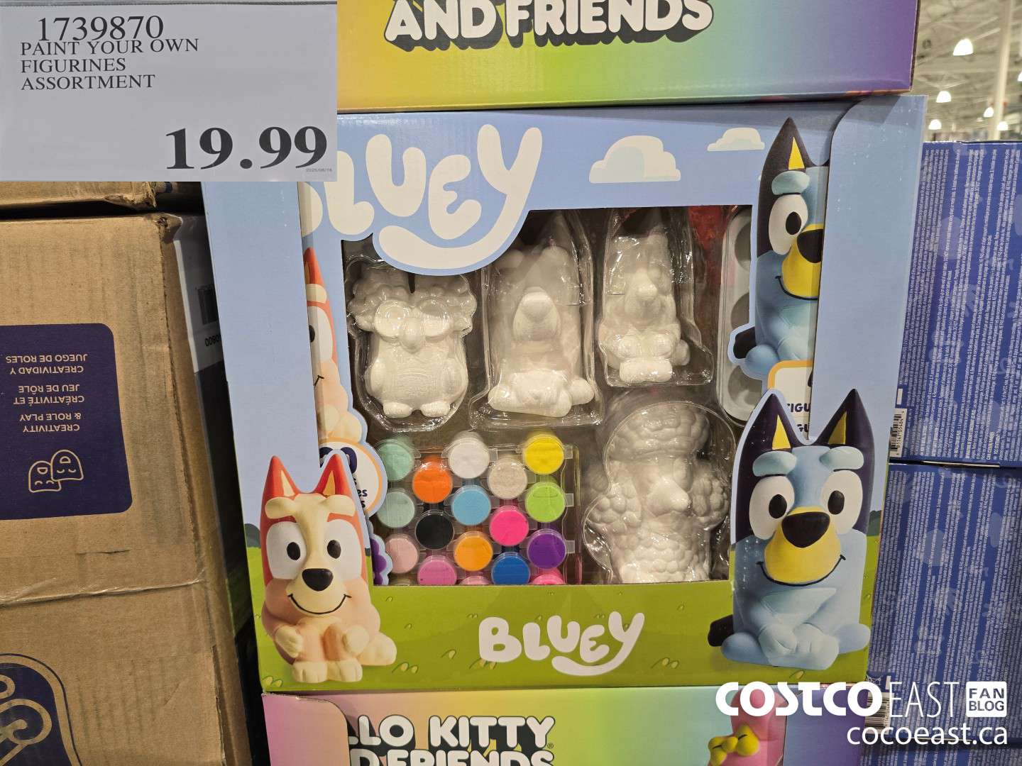 1739870 PAINT YOUR OWN FIGURINES ASSORTMENT $19.99