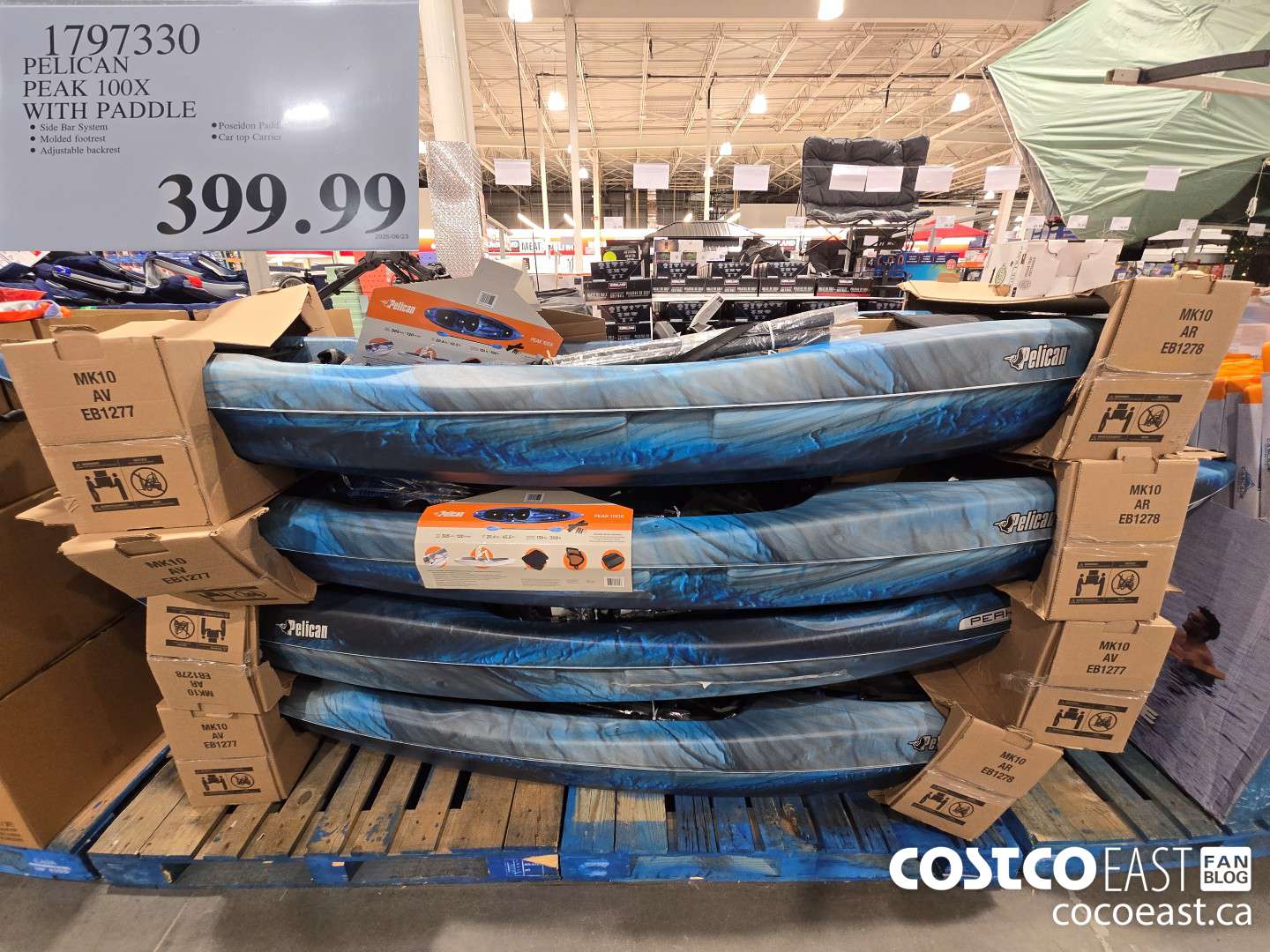 1797330 PELICAN PEAK 100X WITH PADDLE $399.99