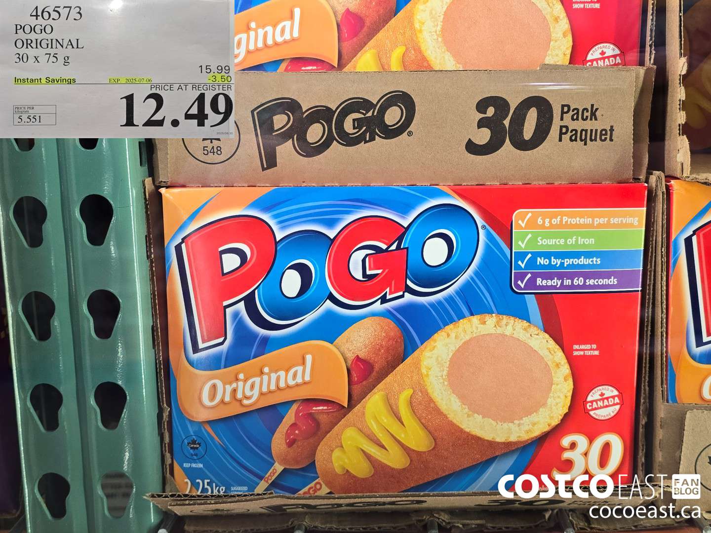 46573 POGO ORIGINAL 30 x 75g ($4.00 INSTANT SAVINGS EXPIRES ON 2025-07-06) $12.49