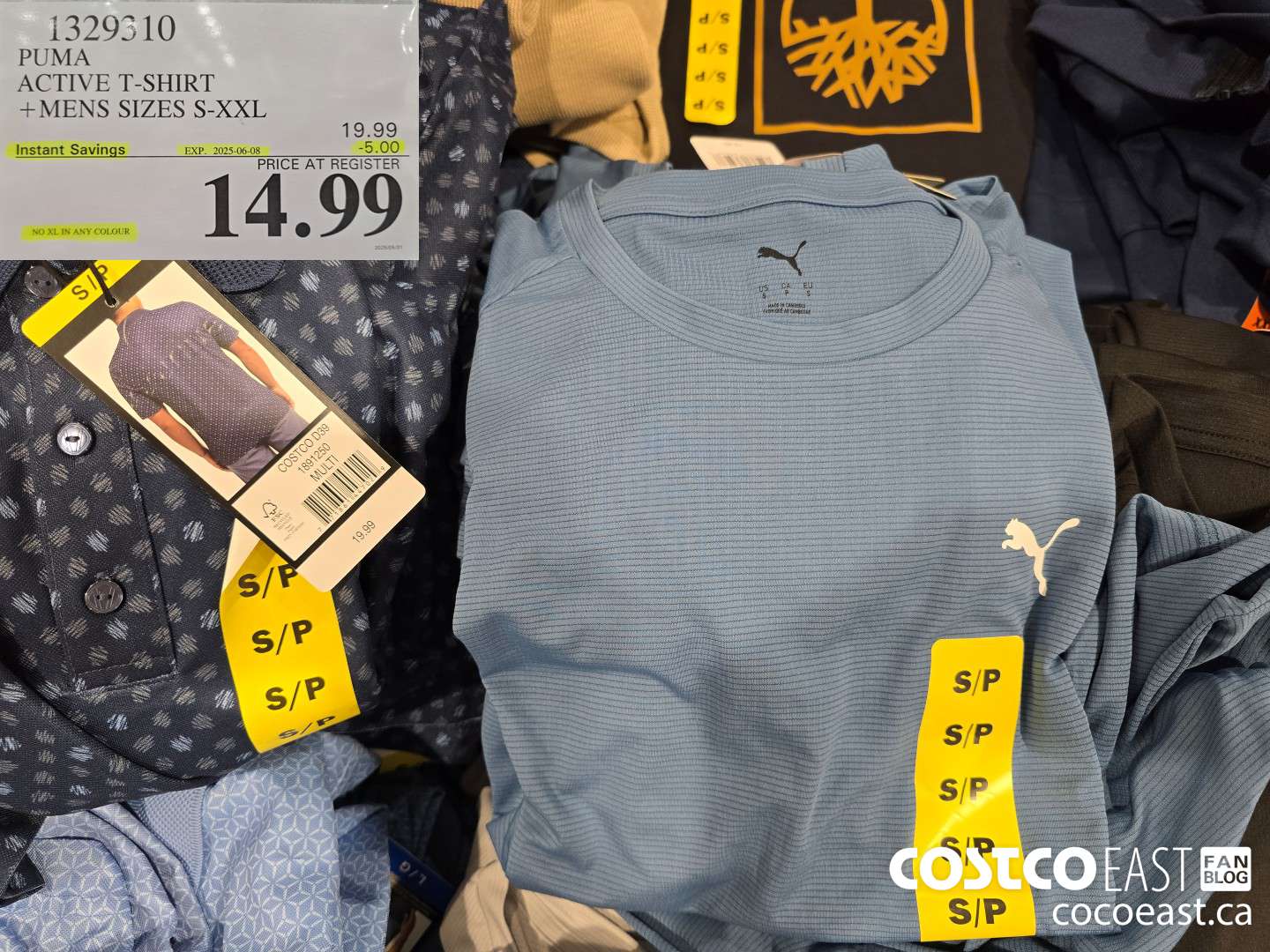 1329310 PUMA ACTIVE T-SHIRT +MENS SIZES S-XXL ($5.00 INSTANT SAVINGS EXPIRES ON 2025-06-08) $14.99