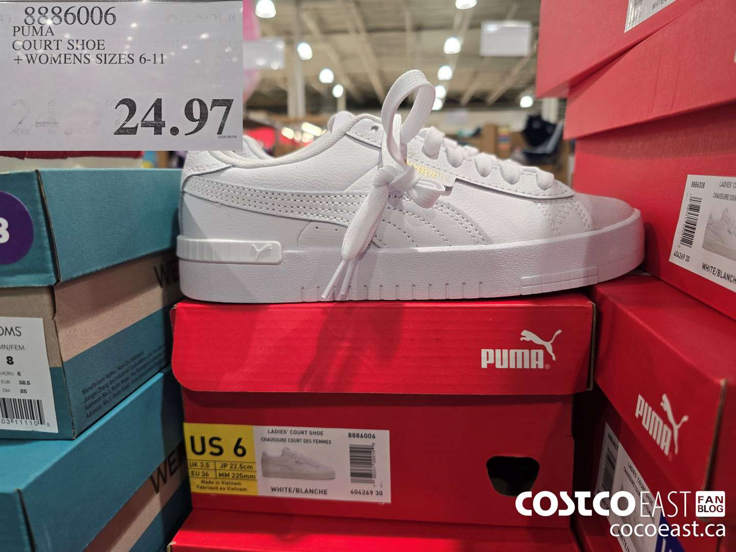 8886006 PUMA COURT SHOE +WOMENS SIZES 6-11 $24.97