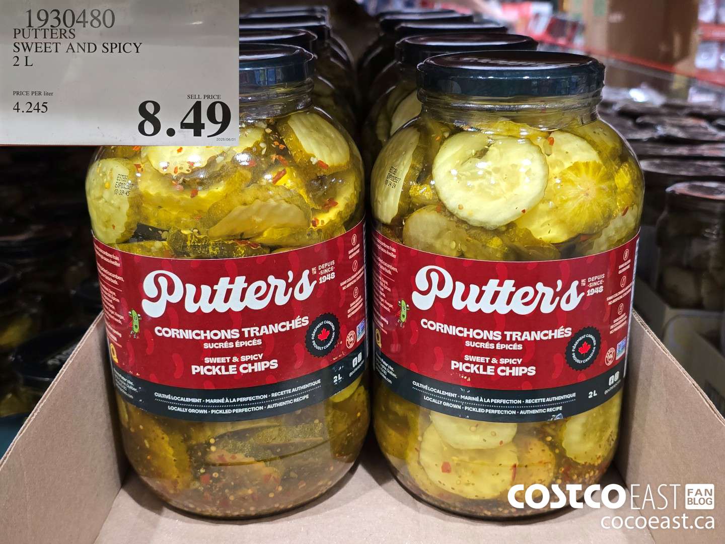 1930480 PUTTERS SWEET AND SPICY 2 L $8.49