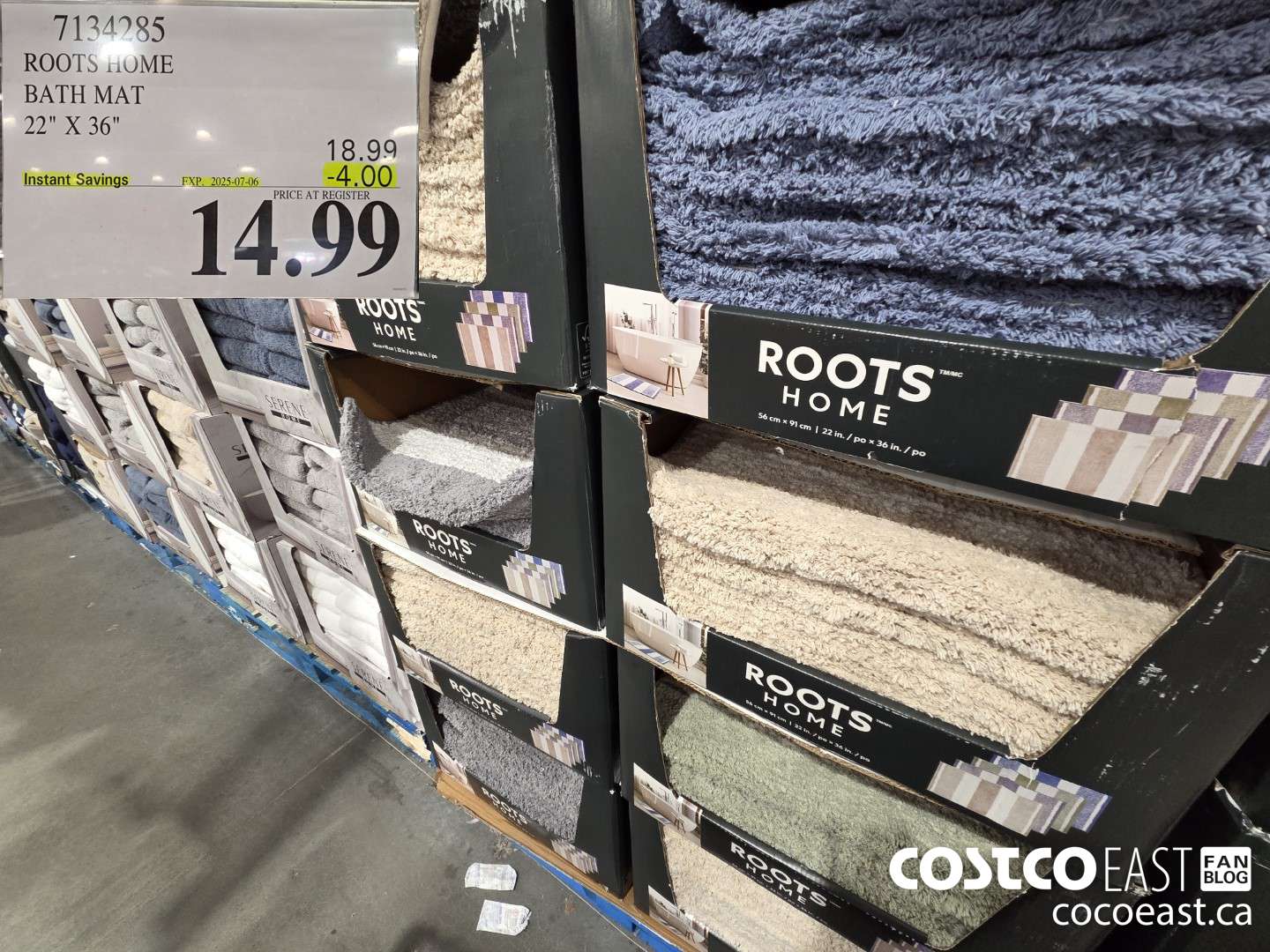 7134285 ROOTS HOME BATH MAT 22