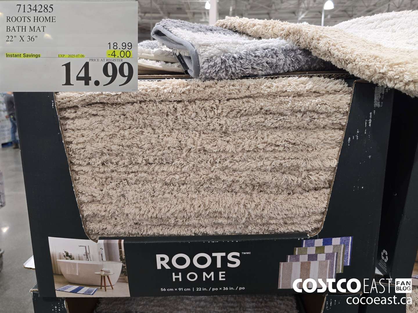 7134285 ROOTS HOME BATH MAT 22