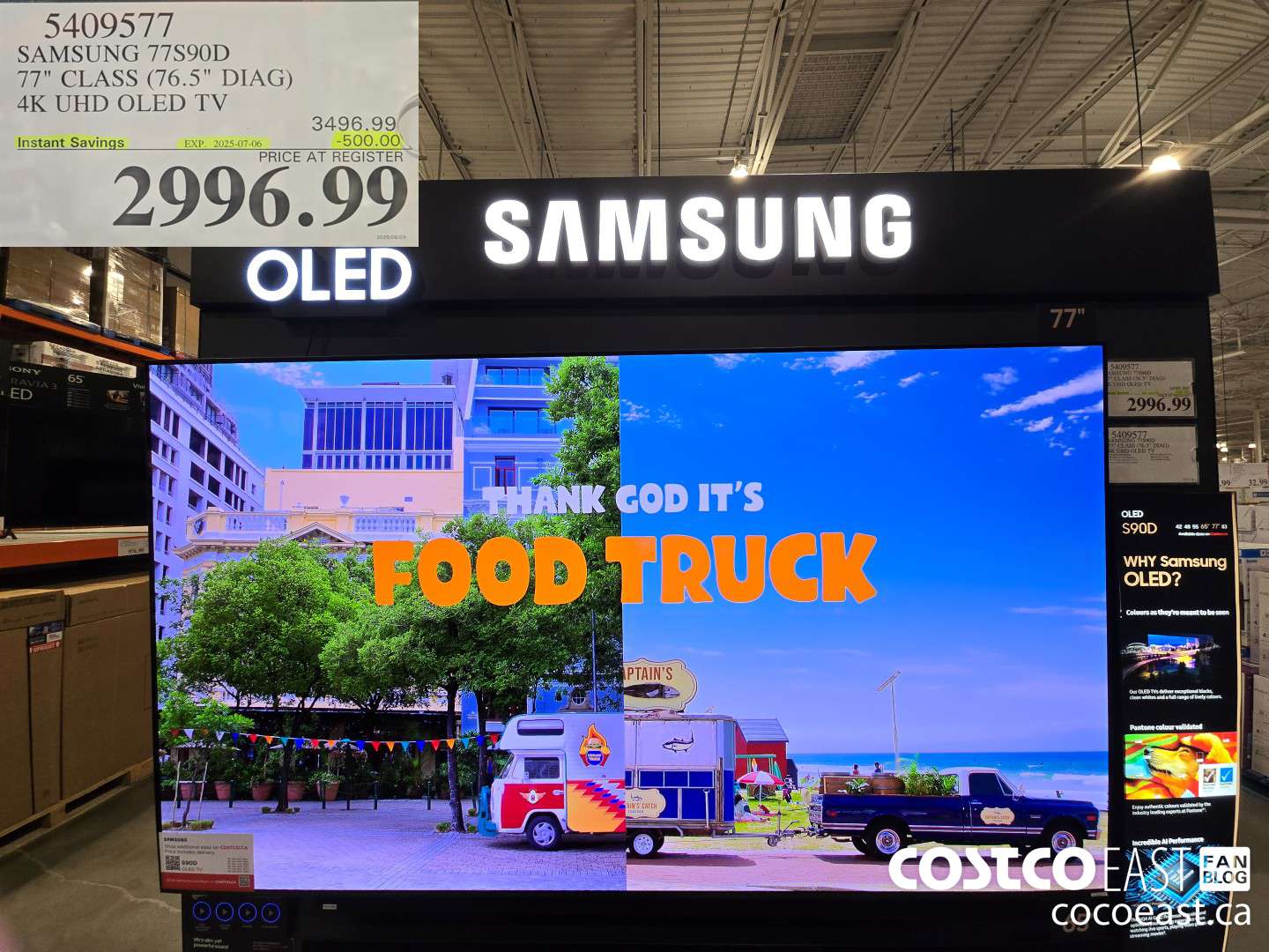 5409577 SAMSUNG 77S90D 77