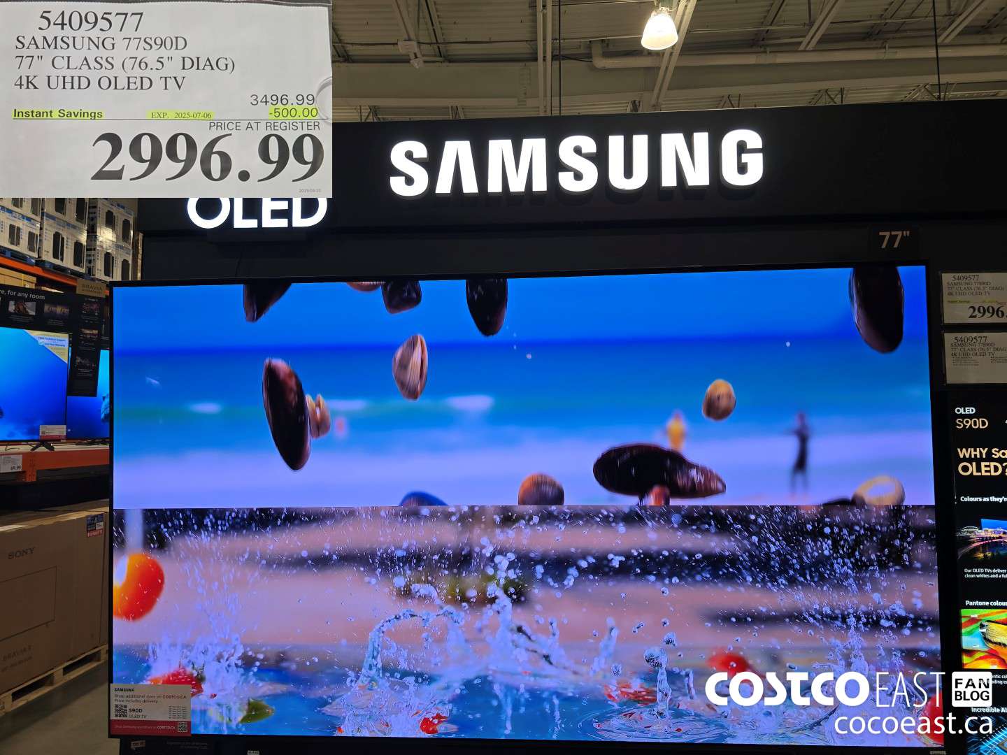 5409577 SAMSUNG 77S90D 77