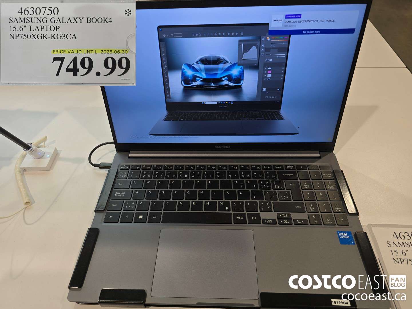 4630750 SAMSUNG GALAXY BOOK4 15.6