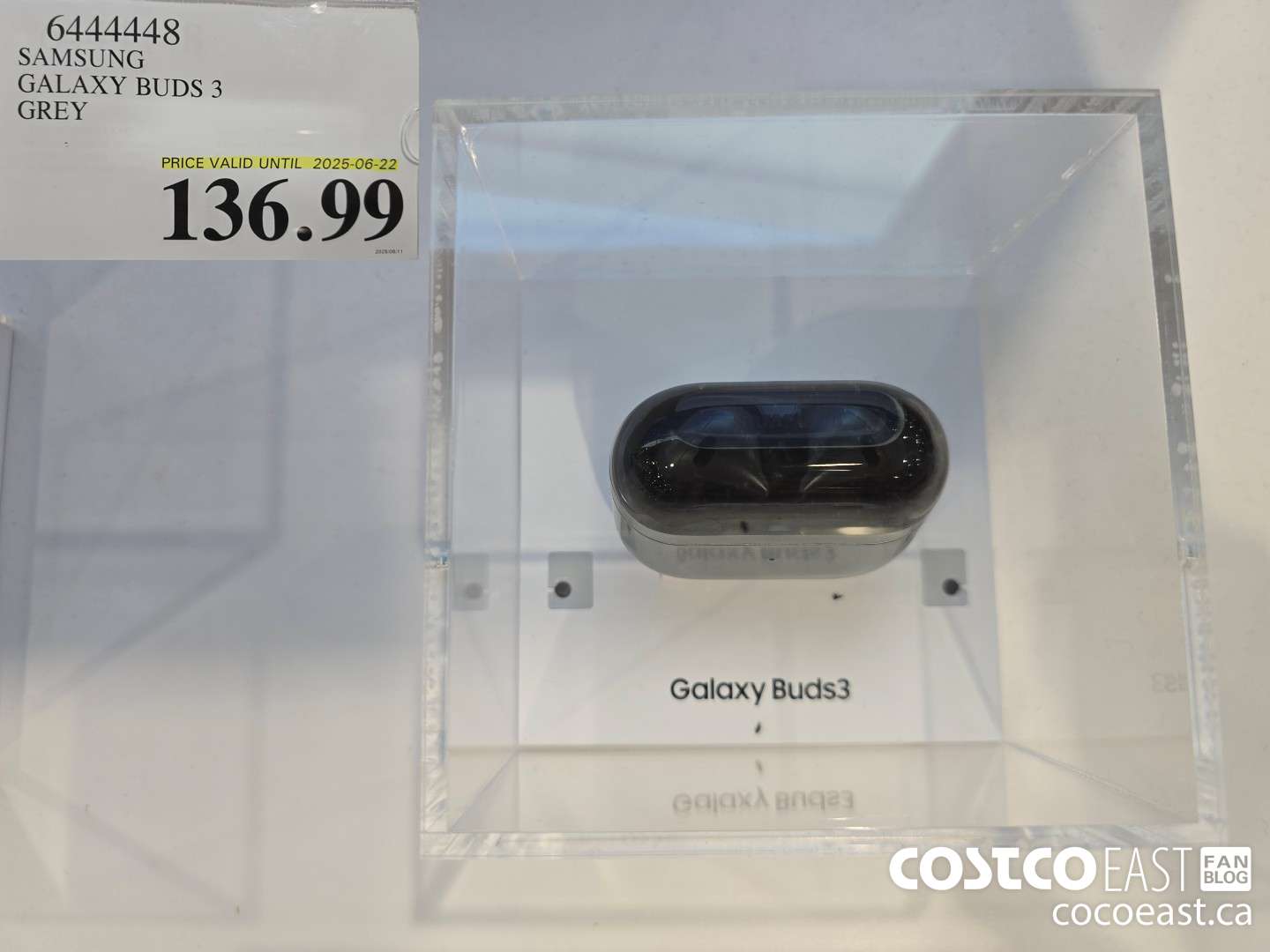 6444448 SAMSUNG GALAXY BUDS 3 GREY $136.99