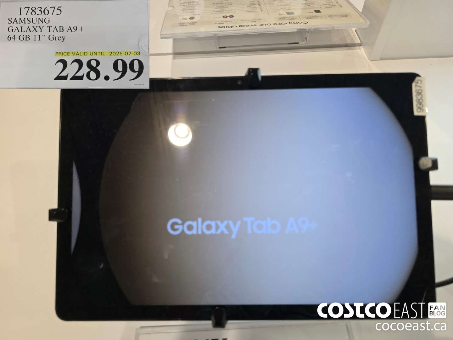 1783675 SAMSUNG GALAXY TAB A9+ 64GB 11