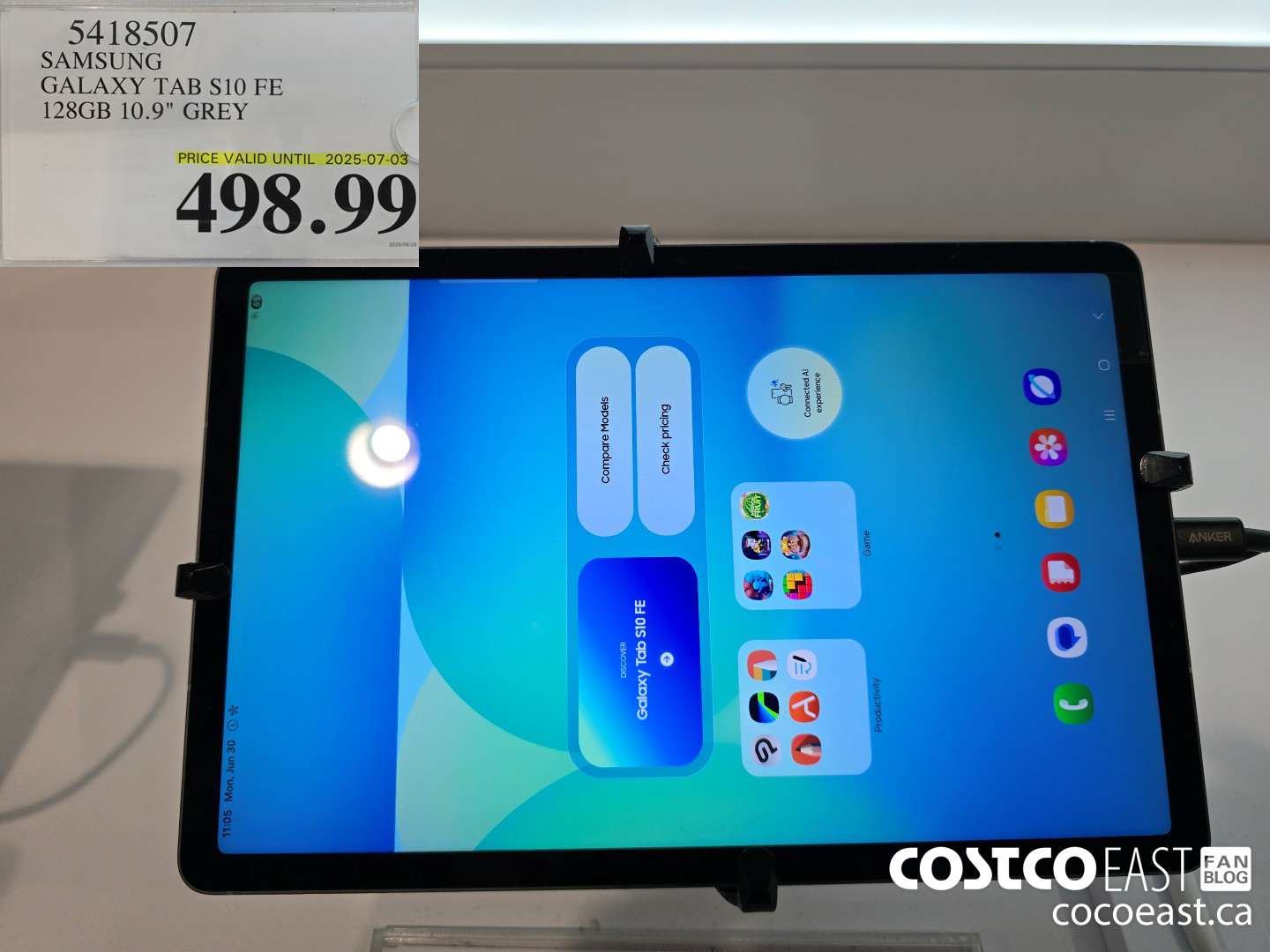 5418507 SAMSUNG GALAXY TAB S10 FE 128GB 10.9