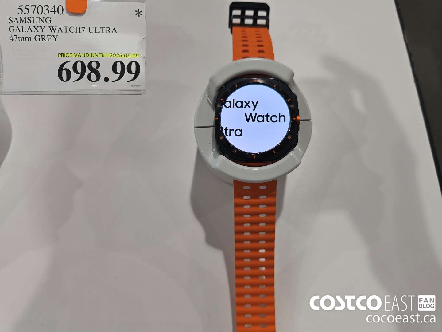 5570340 SAMSUNG GALAXY WATCH7 ULTRA 47mm GREY $698.99