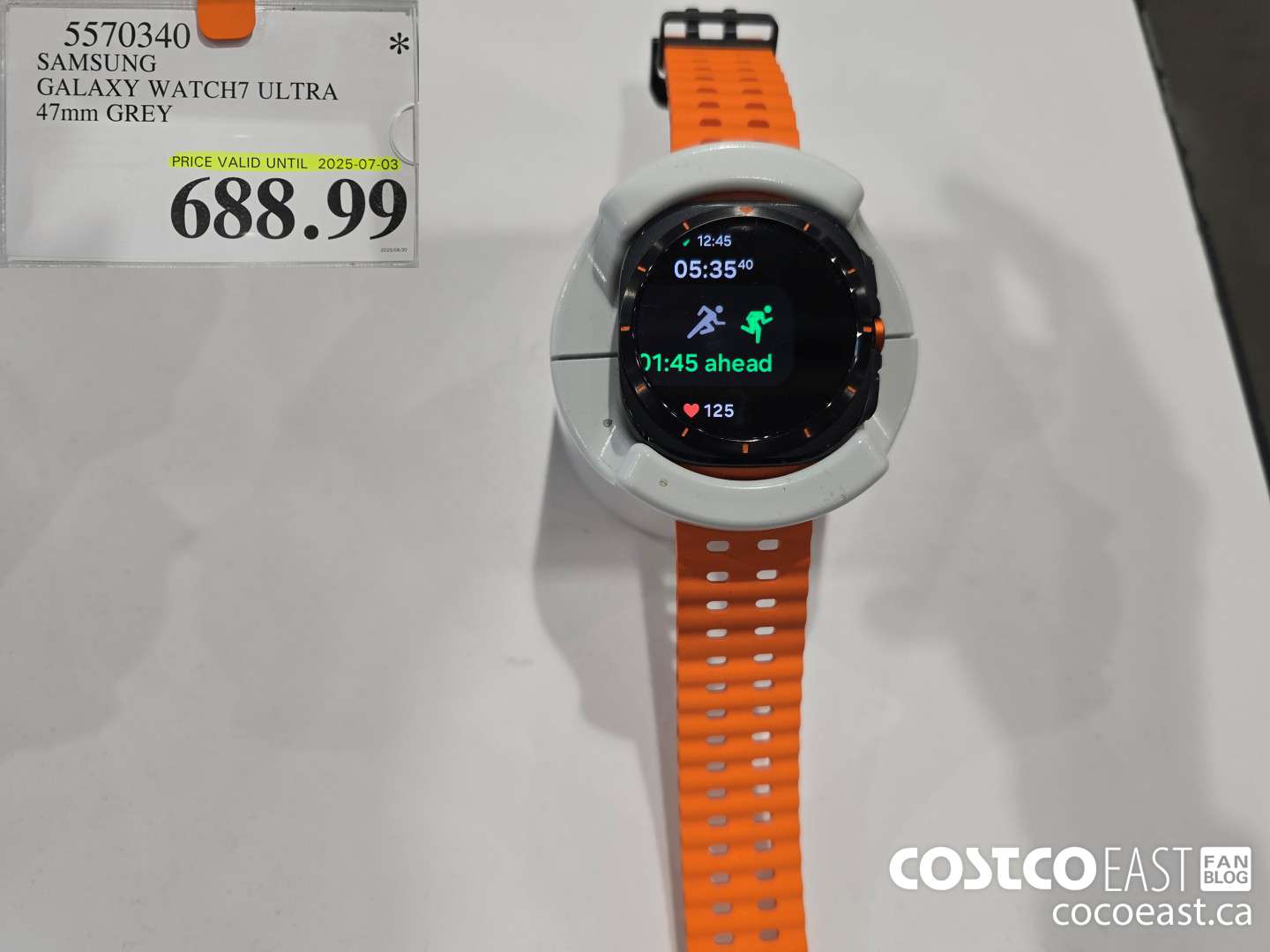 5570340 SAMSUNG GALAXY WATCH7 ULTRA 47mm GREY $688.99