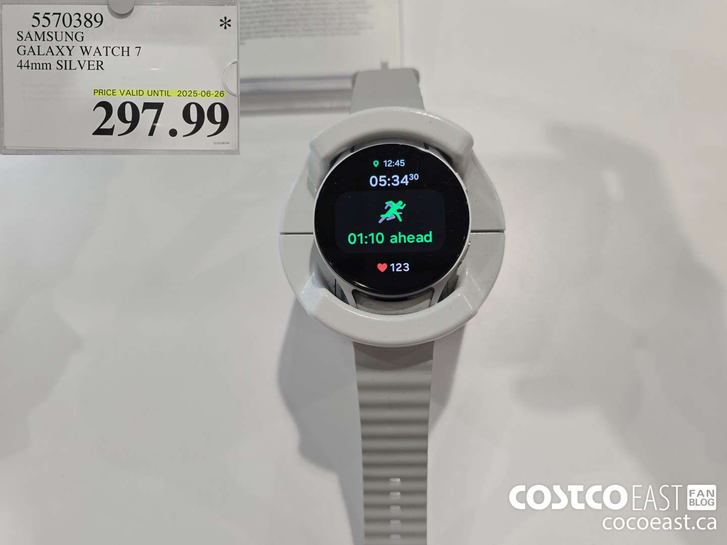 5570389 SAMSUNG GALAXY WATCH 7 44mm Silver $297.99