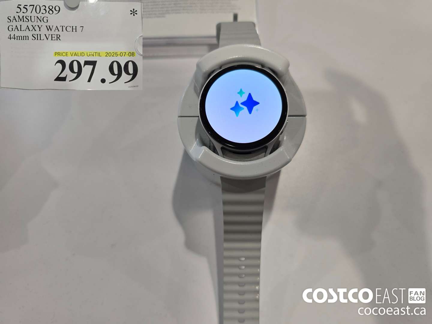5570389 SAMSUNG GALAXY WATCH 7 44mm Silver $297.99