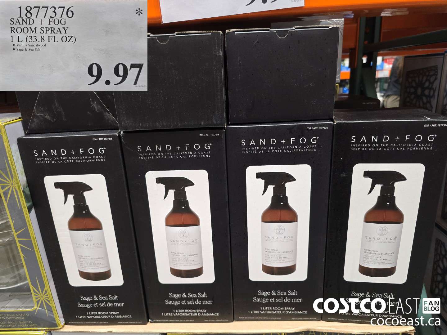 1877376 SAND + FOG ROOM SPRAY 1 L (33.8 FL OZ) $9.97