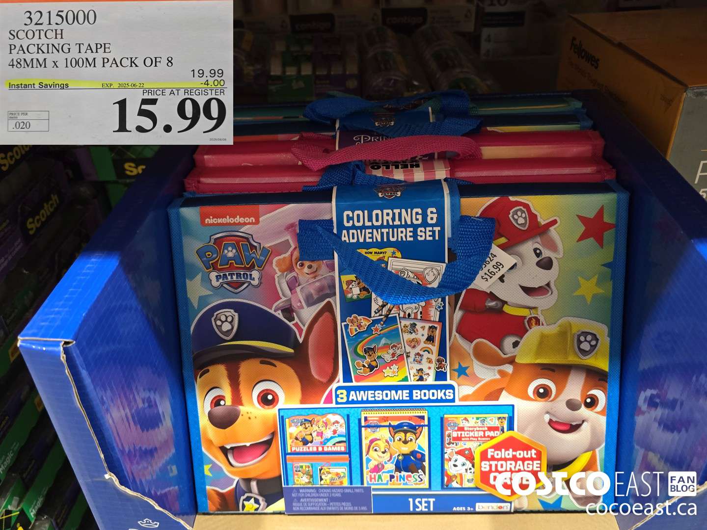 3215000 SCOTCH PACKING TAPE 48MM x 100M PACK OF 8 ($4.00 INSTANT SAVINGS EXPIRES ON 2025-06-22) $15.99