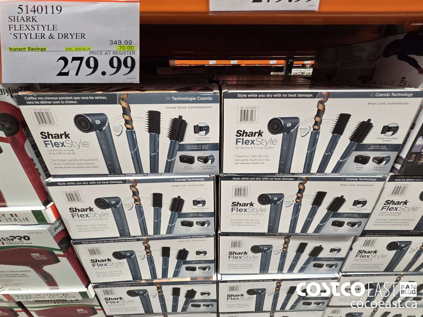 5140119 SHARK FLEXSTYLE STYLER & DRYER ($70.00 INSTANT SAVINGS EXPIRES ON 2025-06-29) $279.99