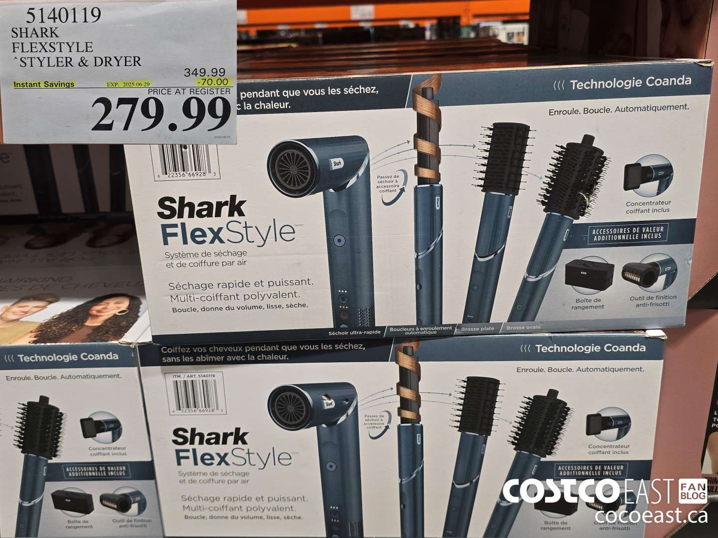 5140119 SHARK FLEXSTYLE STYLER & DRYER ($70.00 INSTANT SAVINGS EXPIRES ON 2025-06-29) $279.99