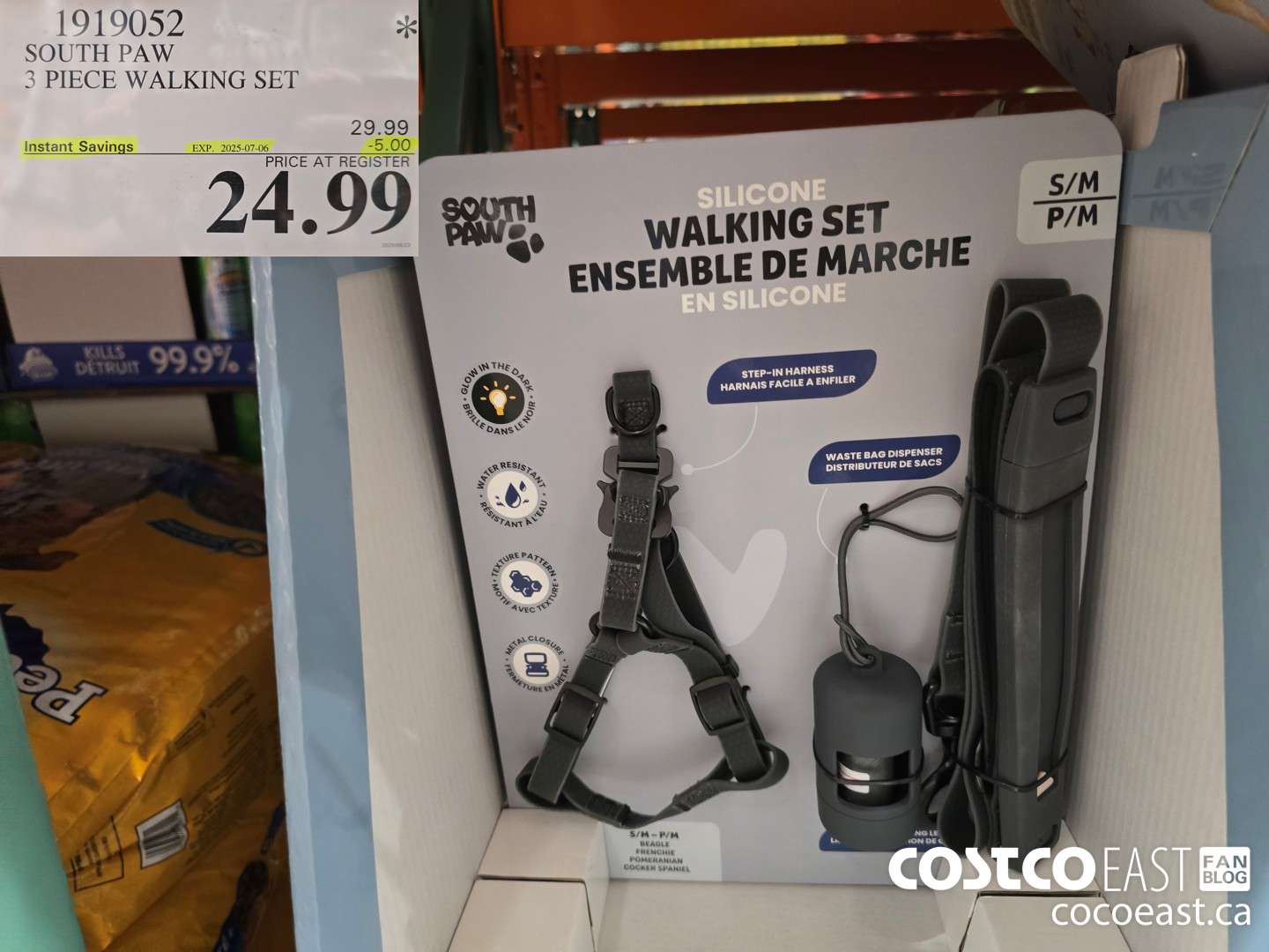 1919052 SOUTH PAW 3 PIECE WALKING SET ($5.00 INSTANT SAVINGS EXPIRES ON 2025-07-06) $24.99