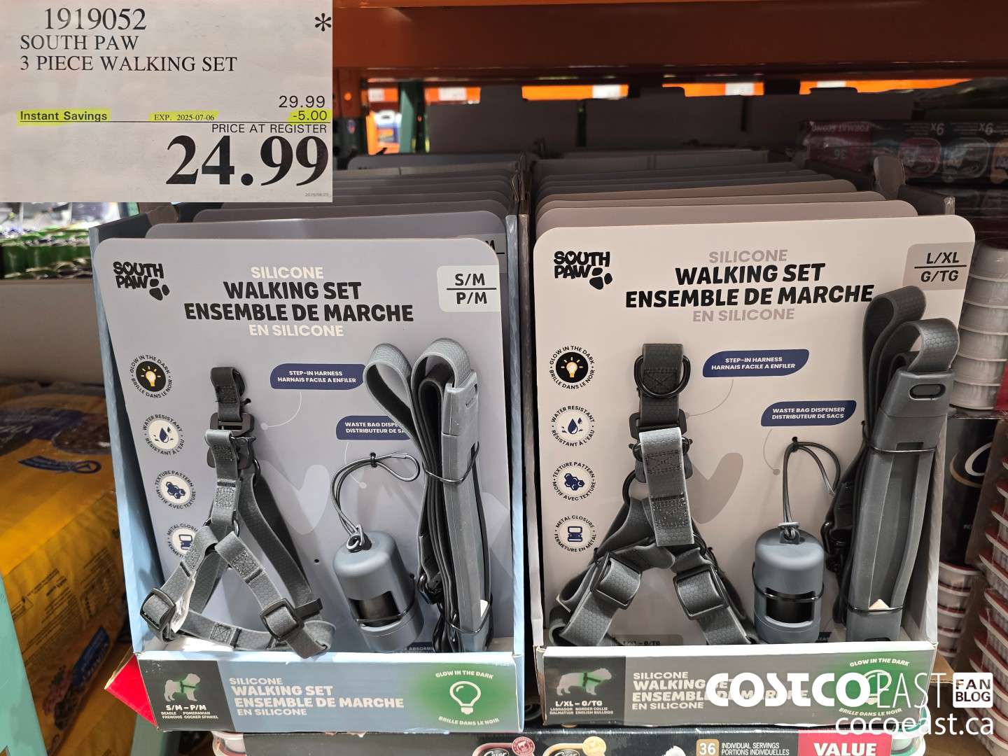 1919052 SOUTH PAW 3 PIECE WALKING SET ($5.00 INSTANT SAVINGS EXPIRES ON 2025-07-06) $24.99