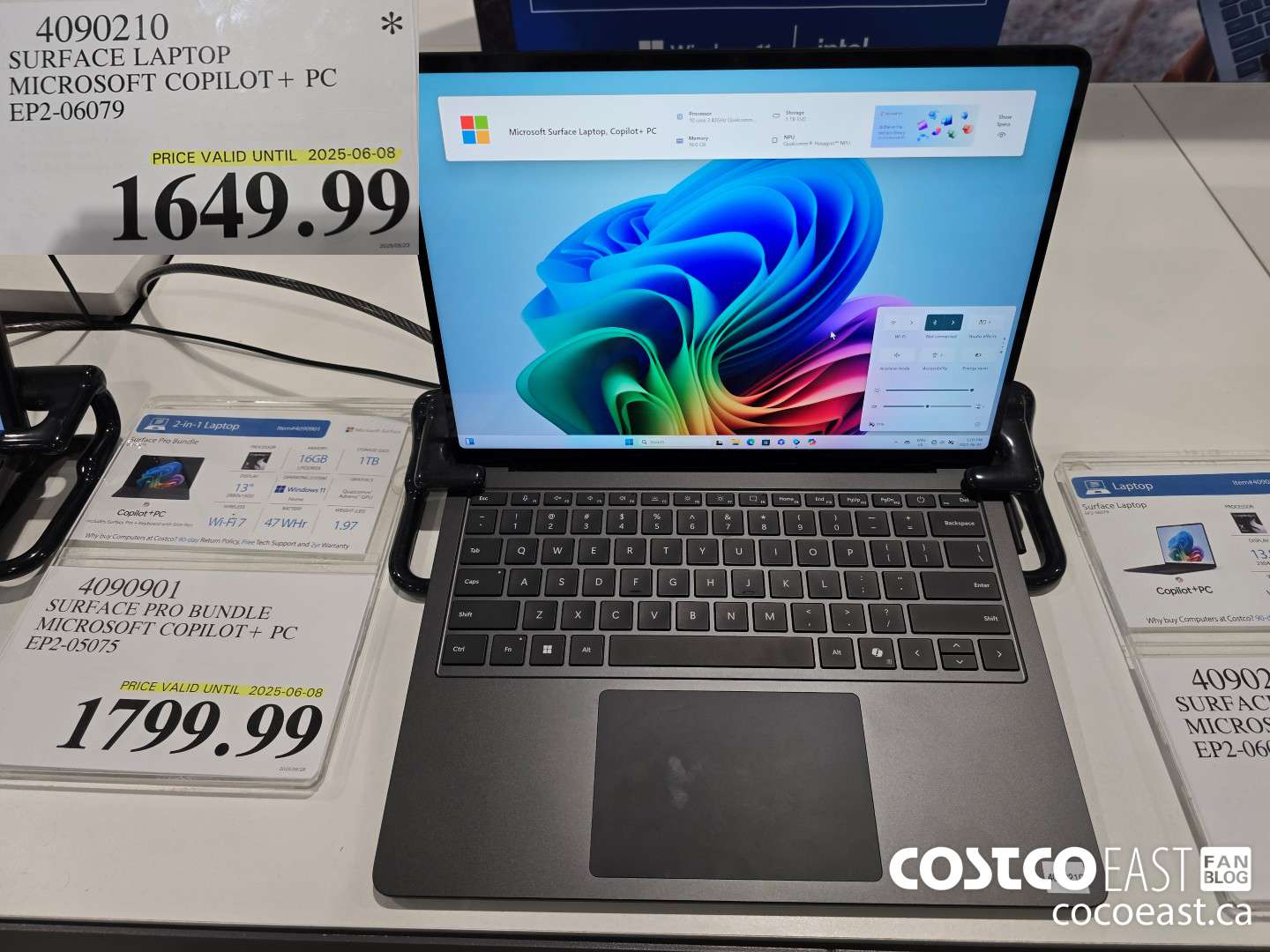 4090210 SURFACE LAPTOP MICROSOFT COPILOT + PC EP2-06079 $1649.99