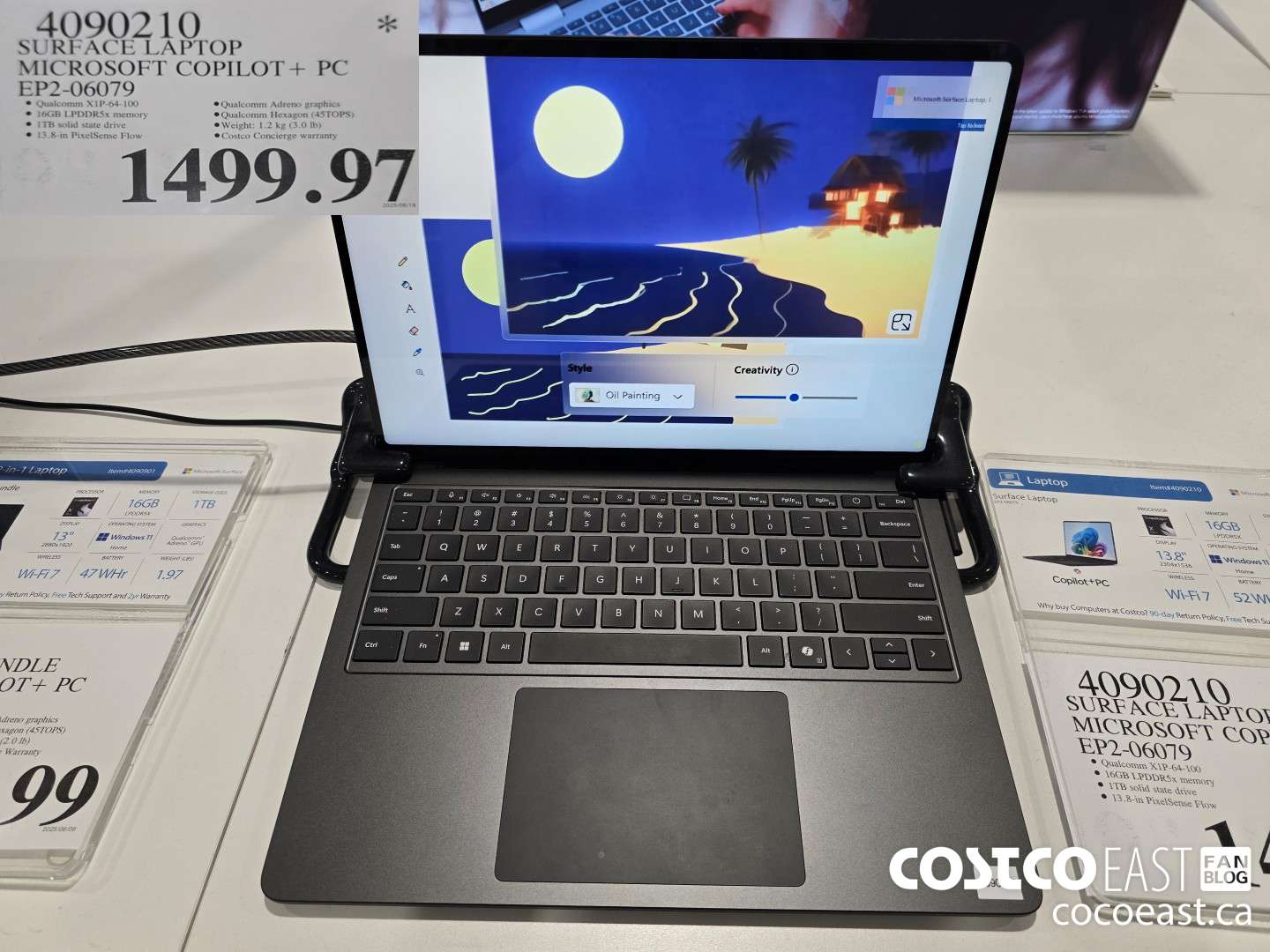 4090210 SURFACE LAPTOP MICROSOFT COPILOT + PC EP2-06079 $1499.97