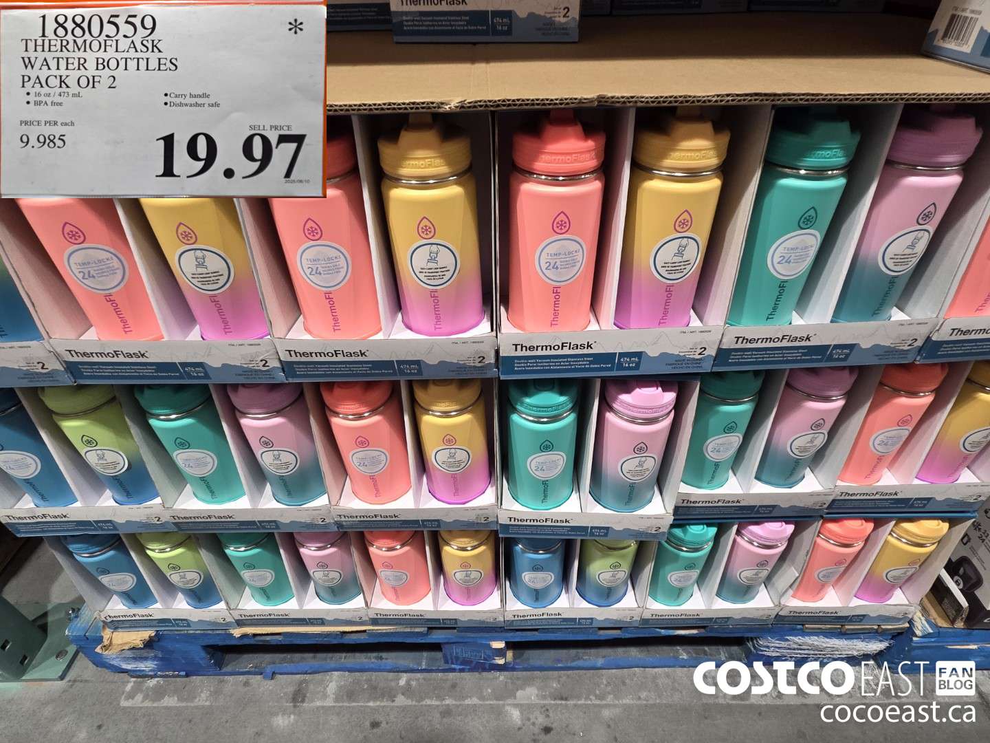 1880559 THERMOFLASK WATER BOTTLES PACK OF 2 $19.97