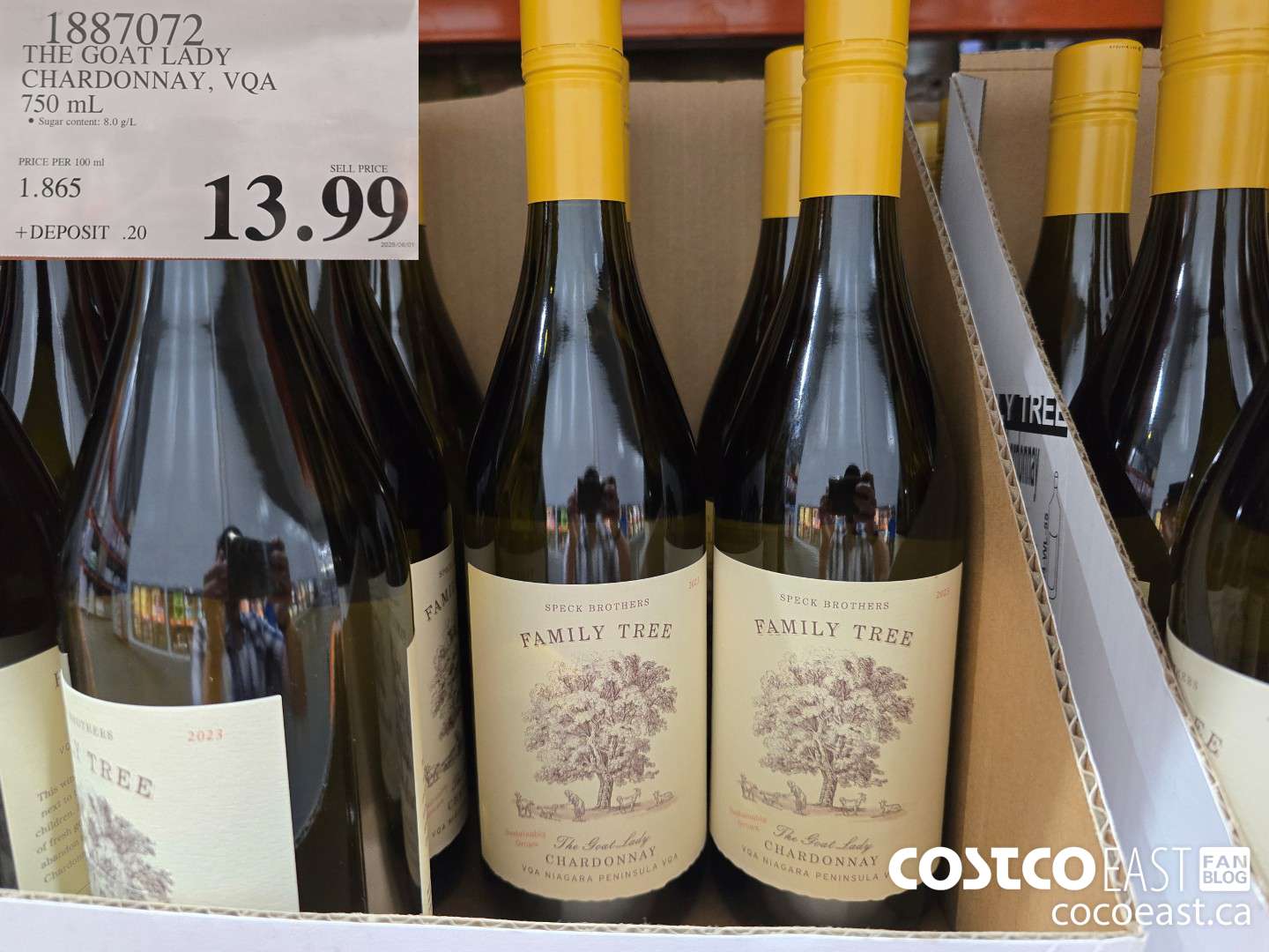 1887072 THE GOAT LADY CHARDONNAY, VQA 750 ML $13.99