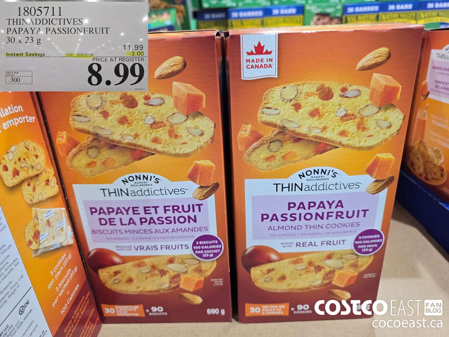 1805711 THINADDICTIVES PAPAYA PASSIONFRUIT 30 x 23 g ($3.00 INSTANT SAVINGS EXPIRES ON 2025-07-06) $8.99