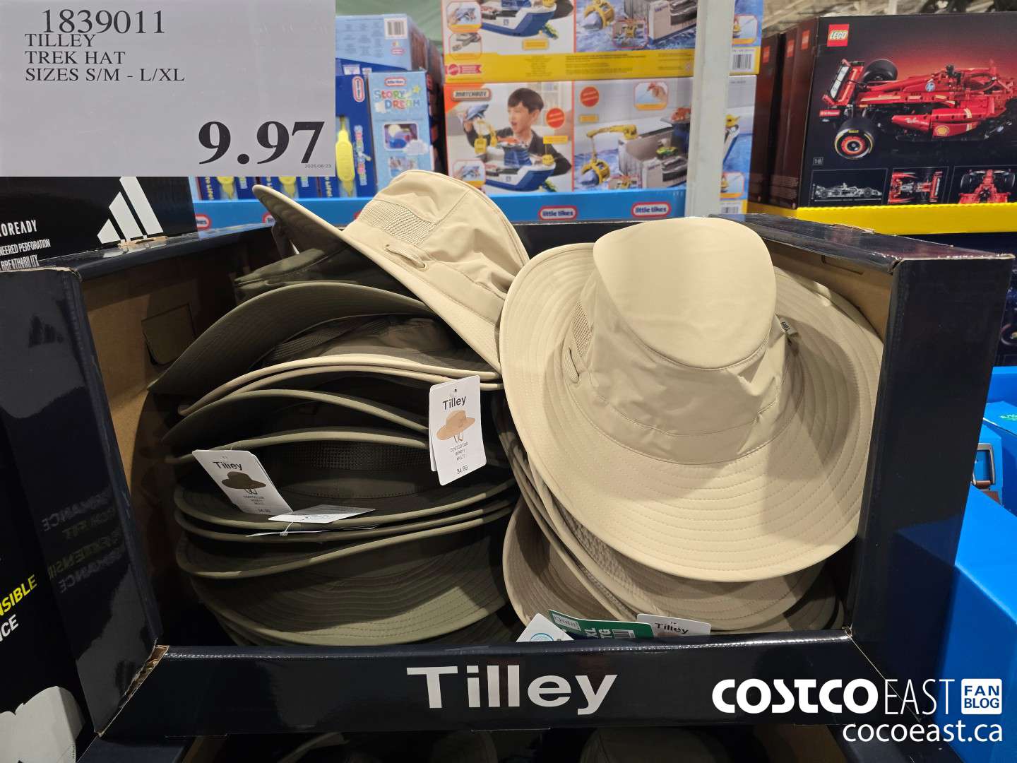 1839011 TILLEY TREK HAT SIZES - L/XL $9.97