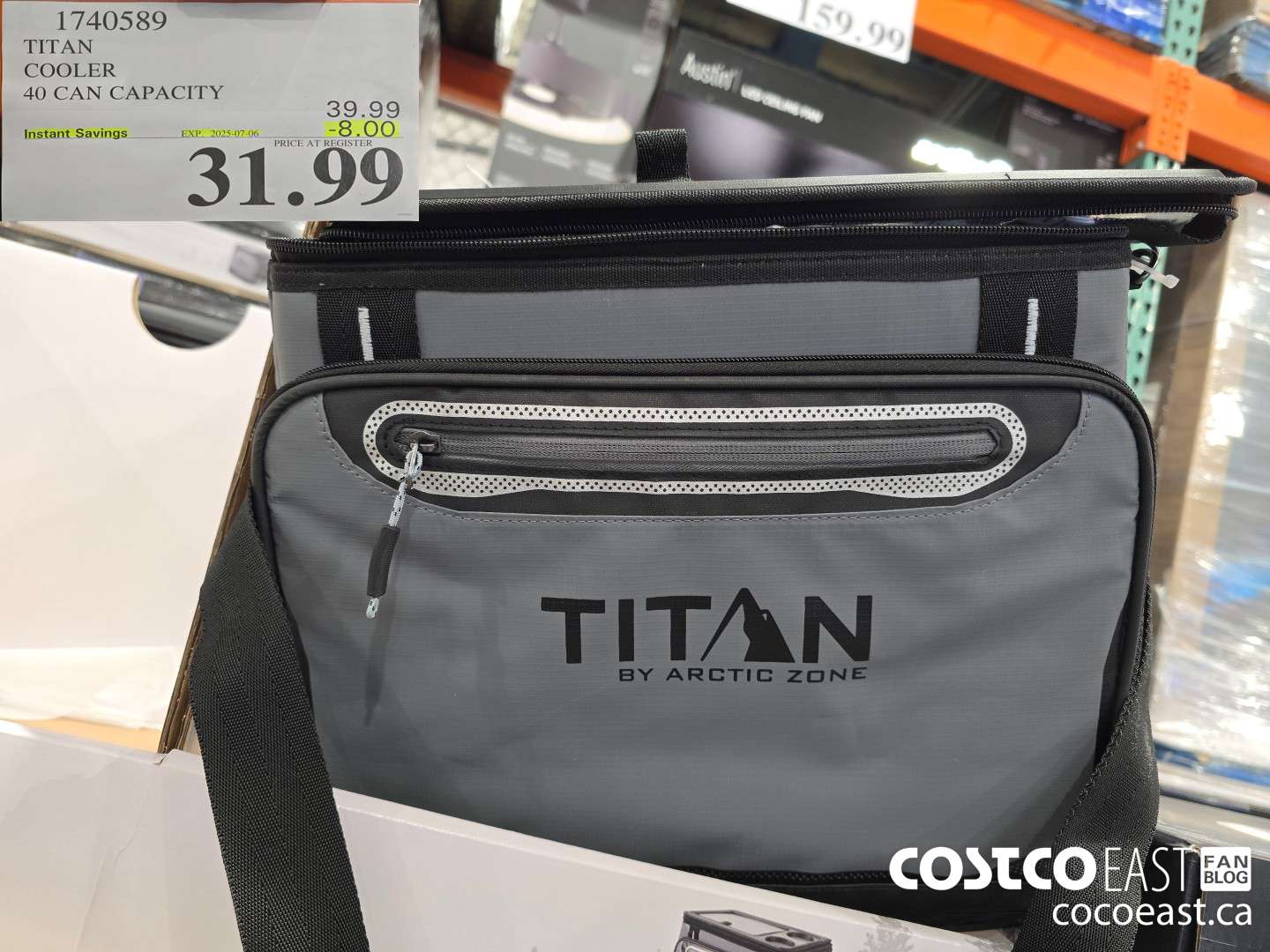 1740589 TITAN COOLER 40 CAN CAPACITY ($8.00 INSTANT SAVINGS EXPIRES ON 2025-07-06) $31.99