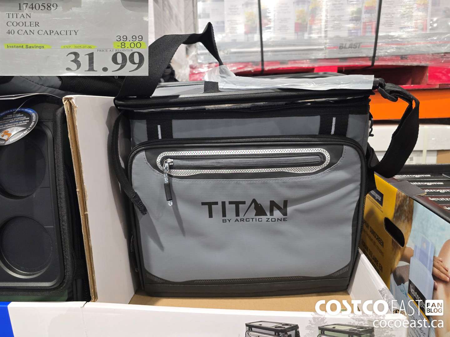 1740589 TITAN COOLER 40 CAN CAPACITY ($8.00 INSTANT SAVINGS EXPIRES ON 2025-07-06) $31.99