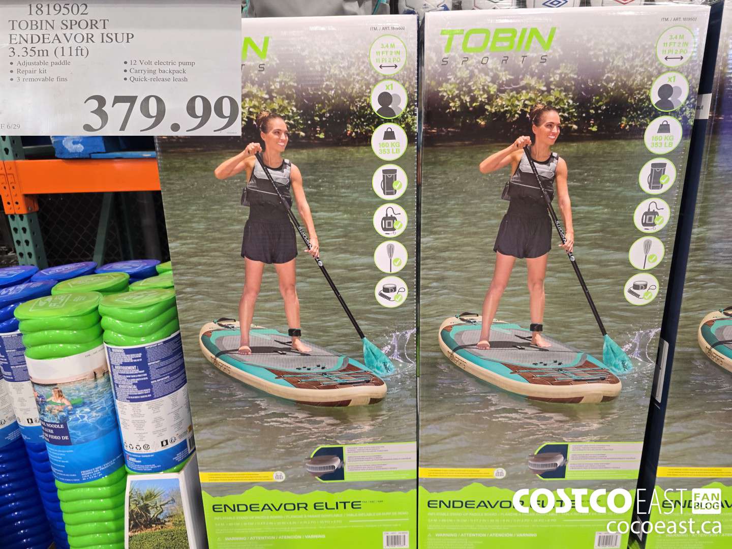 1819502 TOBIN SPORT ENDEAVOR ISUP 3.35M (11FT) $379.99