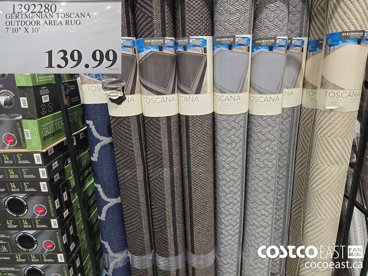 1392280 TOSCANA OUTDOOR AREA RUG 7'10