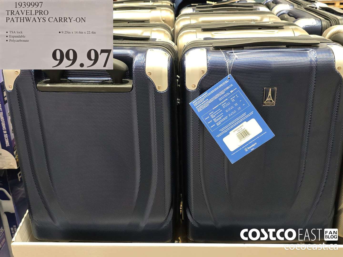 1939997 TRAVELPRO PATHWAYS CARRY-ON $99.97