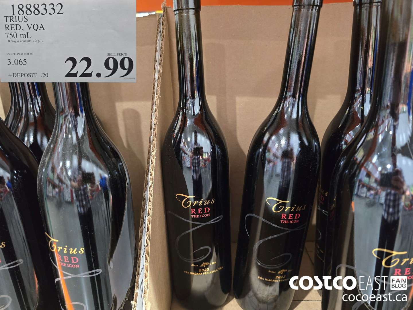 1888332 TRIUS RED, VQA 750 ML $22.99