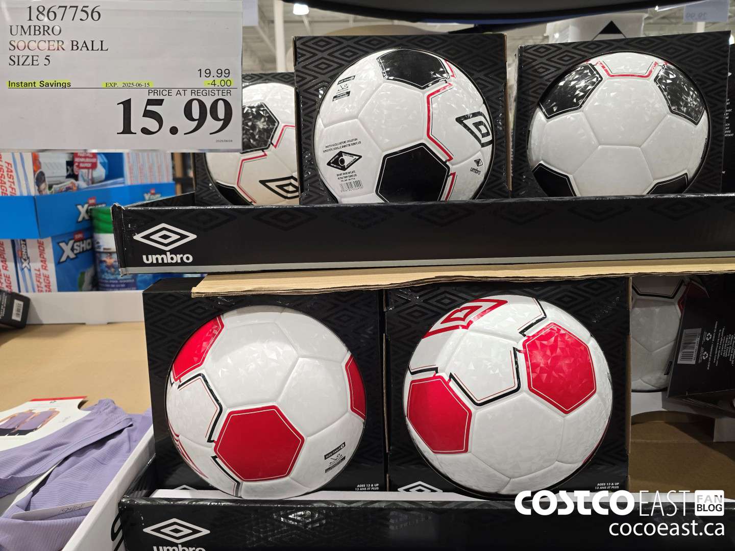 1867756 UMBRO - SOCCER BALL SIZE 5 ($4.00 INSTANT SAVINGS EXPIRES ON 2025-06-15) $15.99