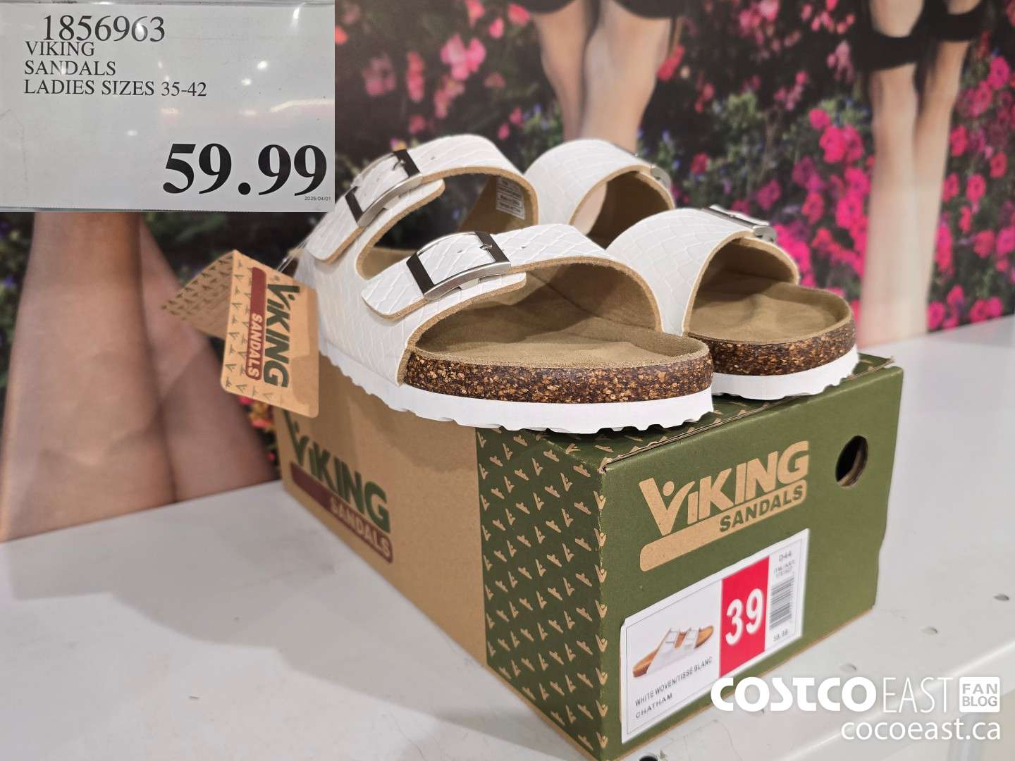 1856963 VIKING SANDALS LADIES SIZES 35-42 $59.99
