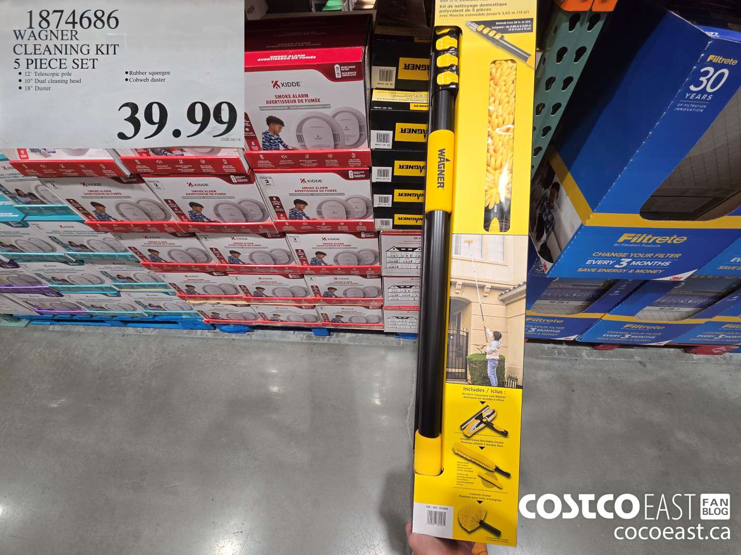 1874686 WAGNER CLEANING KIT 5 PIECE SET $39.99