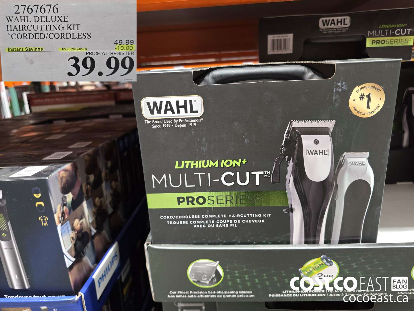 2767676 WAHL DELUXE HAIRCUTTING KIT CORDED/ CORDLESS ($10.00 INSTANT SAVINGS EXPIRES ON 2025-06-08) $39.99