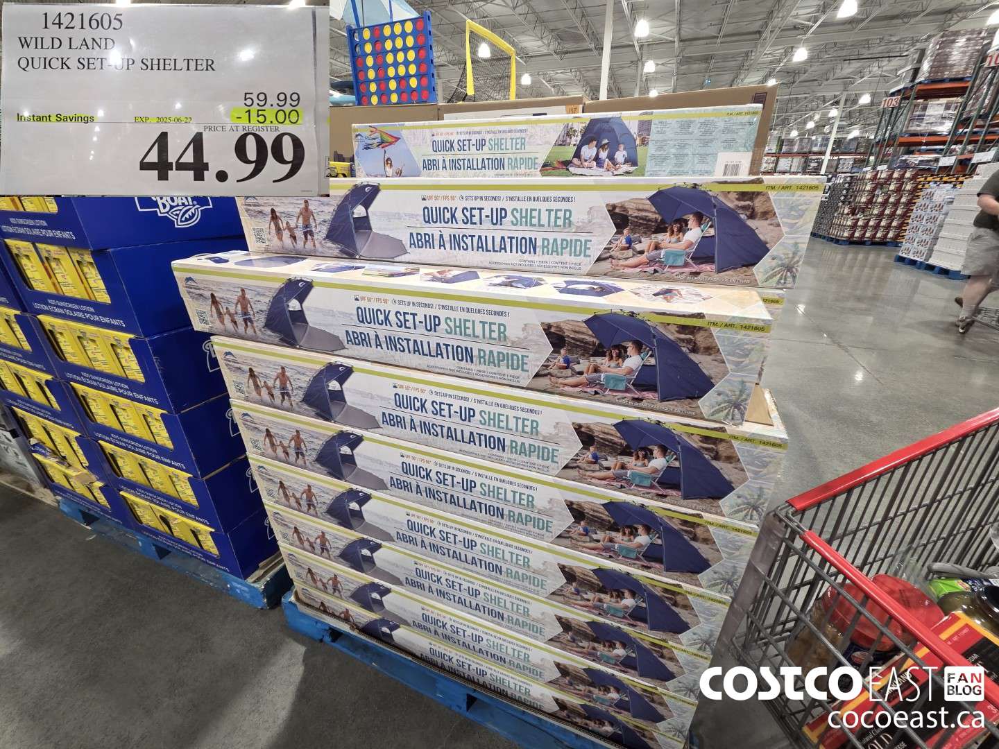 1421605 WILD LAND QUICK SET-UP SHELTER ($15.00 INSTANT SAVINGS EXPIRES ON 2025-06-22) $44.99