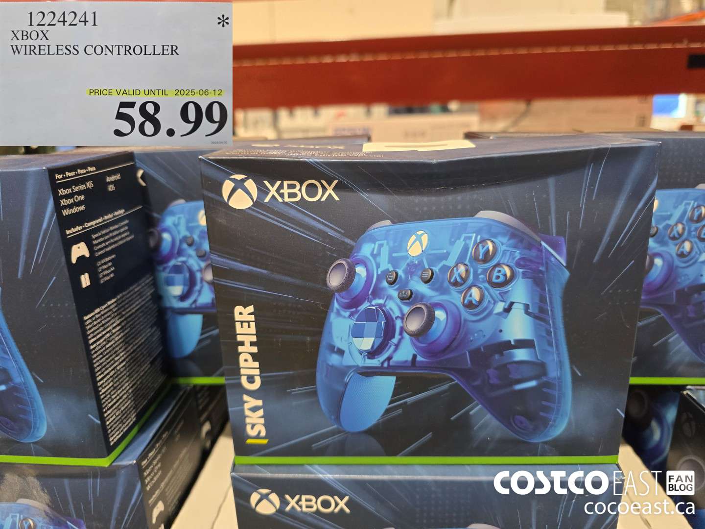 1224241 XBOX WIRELESS CONTROLLER $58.99